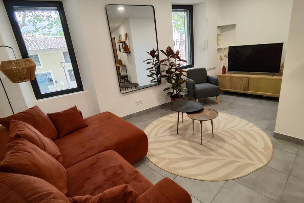 Tres Bel Appartement Climatise - Chez Tom Et Anna 贝端 外观 照片